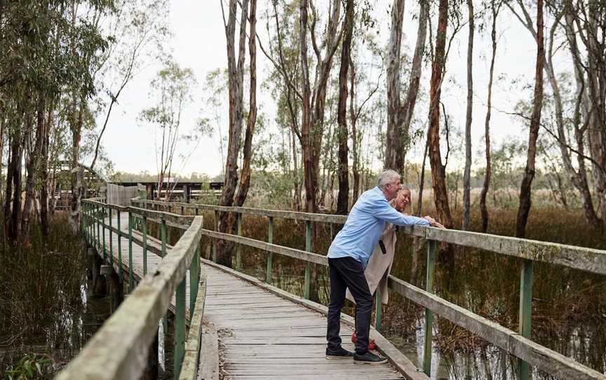 Reed Beds Bird Hide Boardwalk, Mathoura, NSW