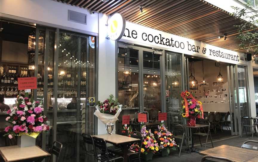 the Cockatoo Bar & Restaurant, Gordon, NSW