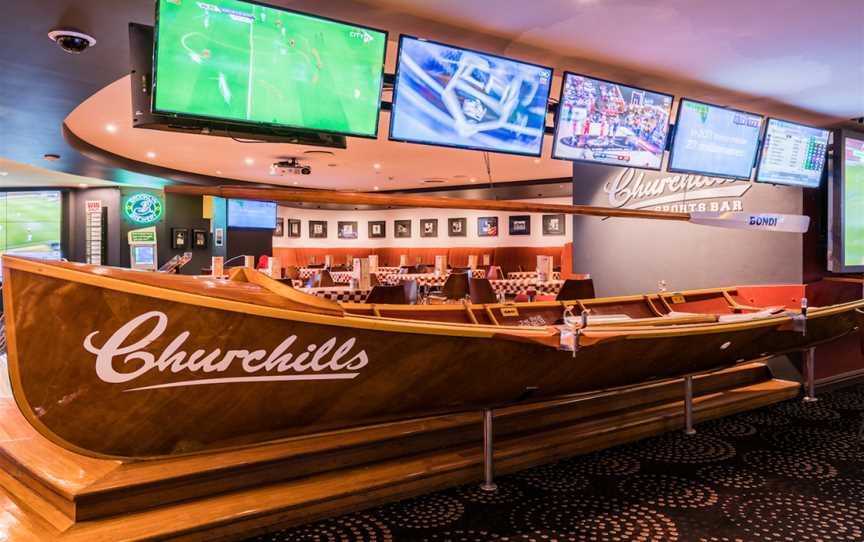Churchills Sports Bar, Kingsford, NSW
