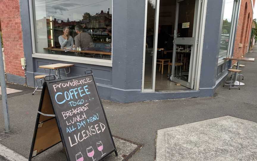 Providence Cafe, North Hobart, TAS