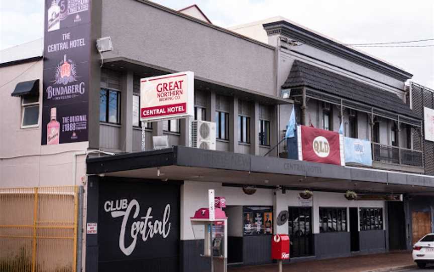 Central Hotel Bundaberg, Bundaberg Central, QLD