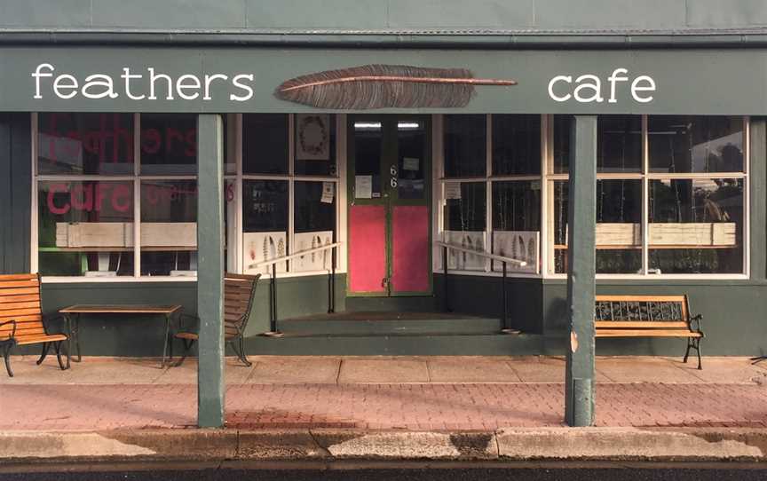 Feathers café, Coonabarabran, NSW