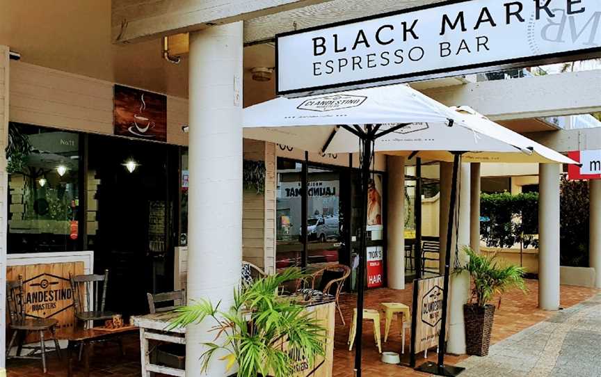 Black Market Espresso Bar, Mooloolaba, QLD