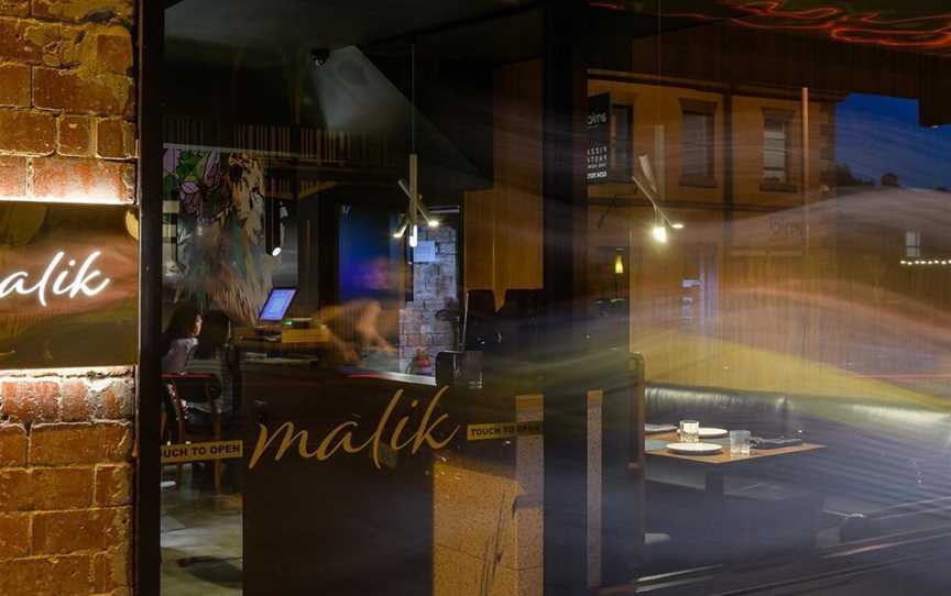 Malik Restaurant, North Hobart, TAS