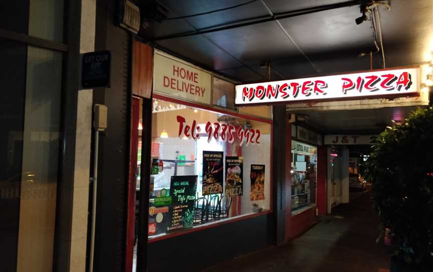 Monster Pizza, Ashburton, VIC