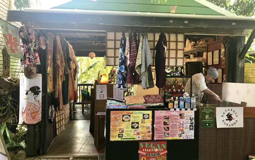 Hayabusa of Kuranda Japanese Lunch/Sweets & Kimono shop, Kuranda, QLD