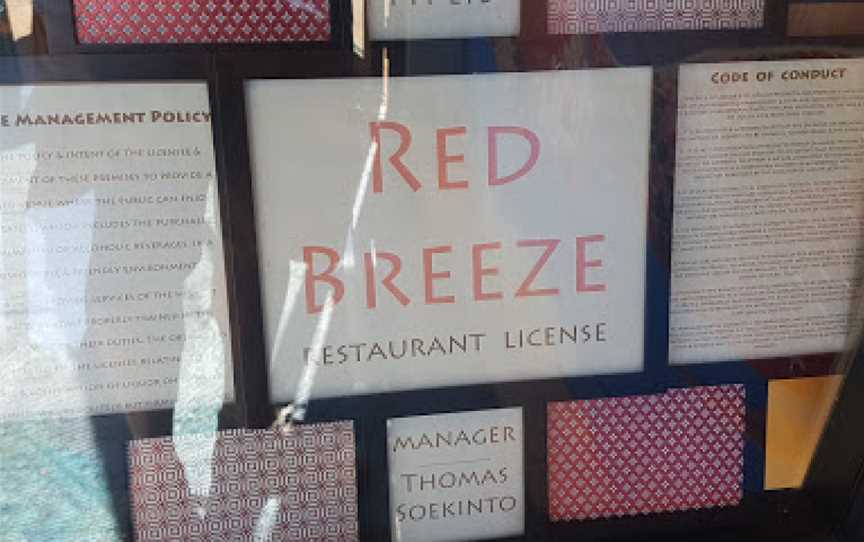 Red Breeze Restaurant, Tom Price, WA