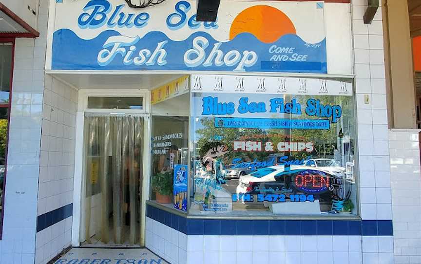 Blue Sea Fish Shop, Castlemaine, VIC