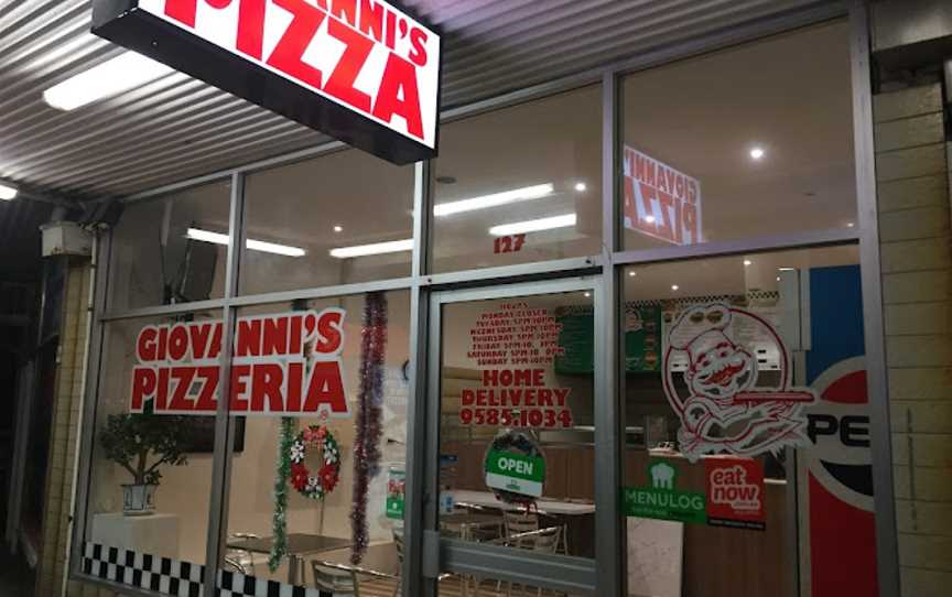 Giovanni's Pizzeria, Mentone, VIC