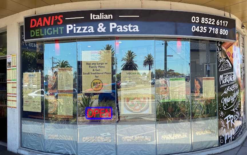 Dani's Delight Italian Pizza & Pasta, Mordialloc, VIC
