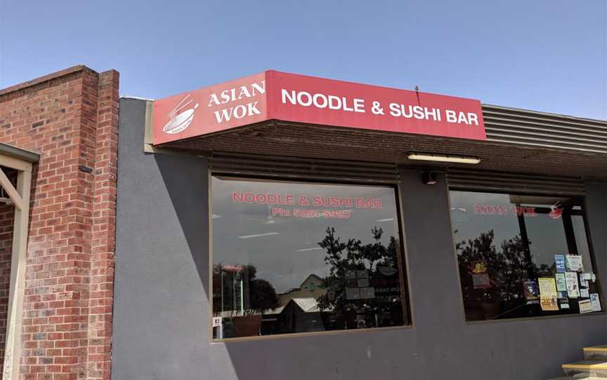 Asian Wok Noodle & Sushi Bar, Drysdale, VIC