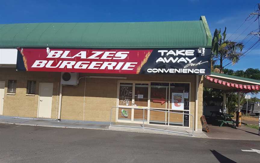 Blazes Burgerie and convenience store, Urangan, QLD