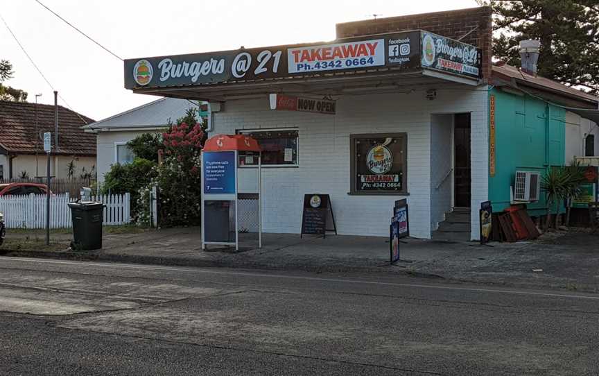 Burgers@21, Ettalong Beach, NSW