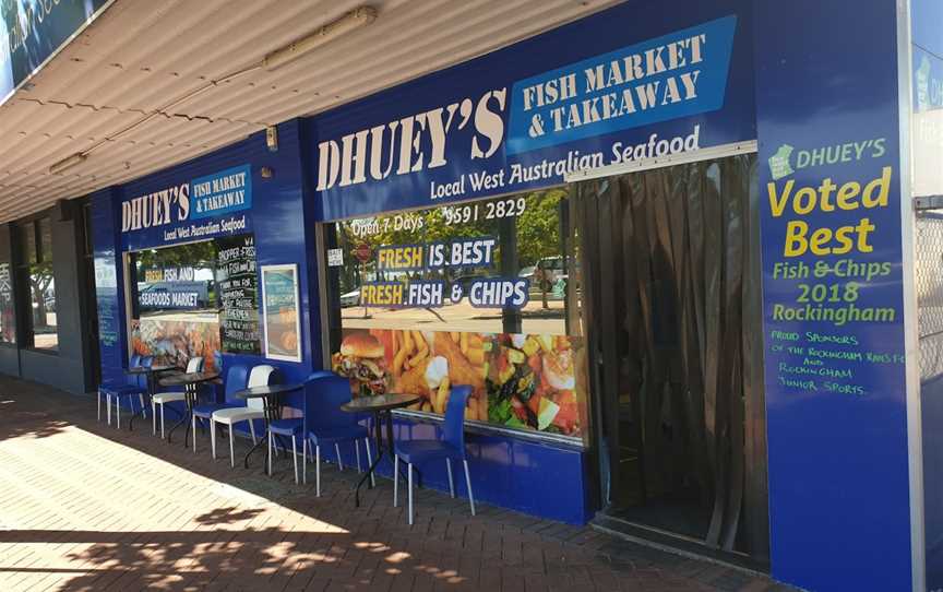 Dhuey's Fish Market & Takeaway, Rockingham, WA