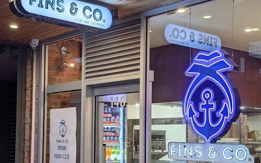 Fins & Co. Fish and Chippery, Brunswick West, VIC