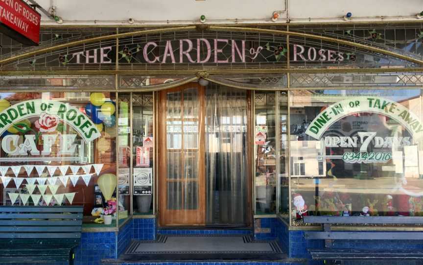 Garden of Roses Cafe, Canowindra, NSW