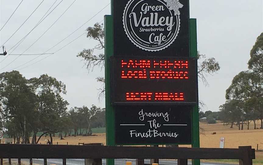 Green Valley Strawberries Cafe, Hay Valley, SA