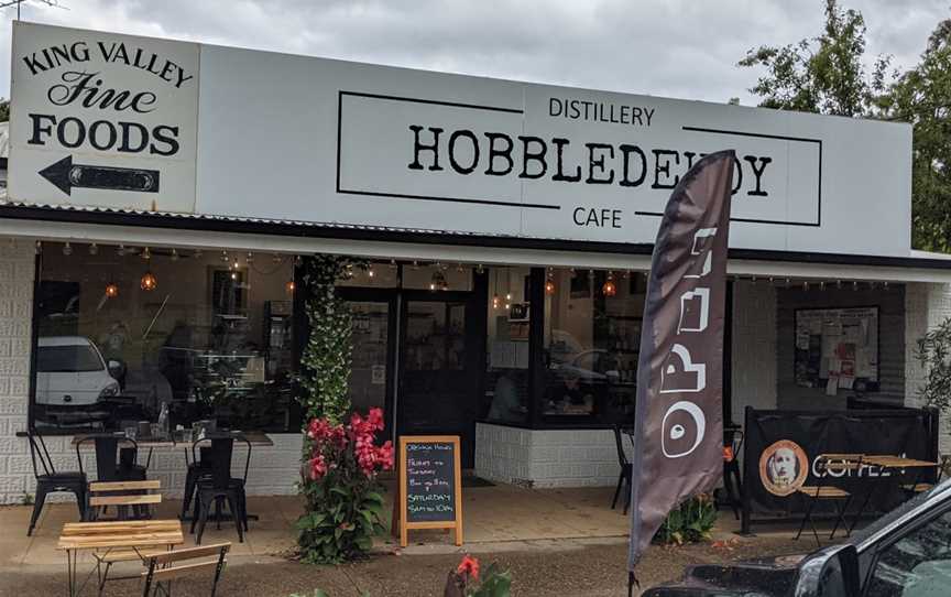 Hobbledehoy Cafe and Distillery, Whitfield, VIC