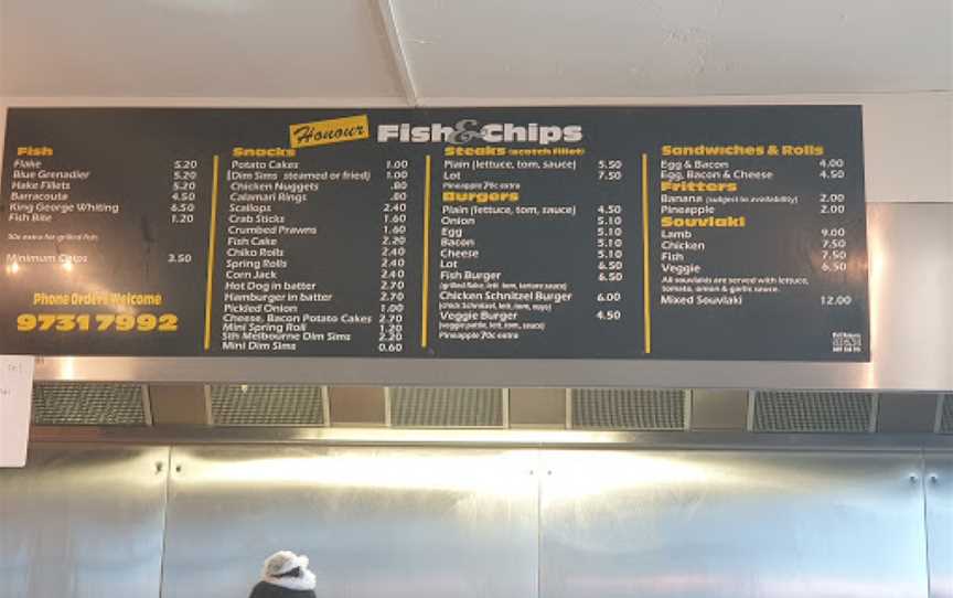Honour Fish & Chips, Wyndham Vale, VIC