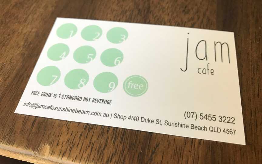 Jam Cafe, Sunshine Beach, QLD
