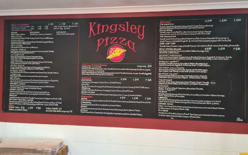 Kingsley Pizza, Kingsley, WA