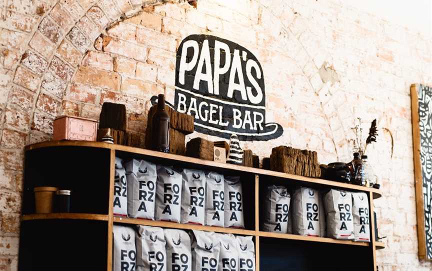 Papa's Bagel Bar, Newcastle West, NSW