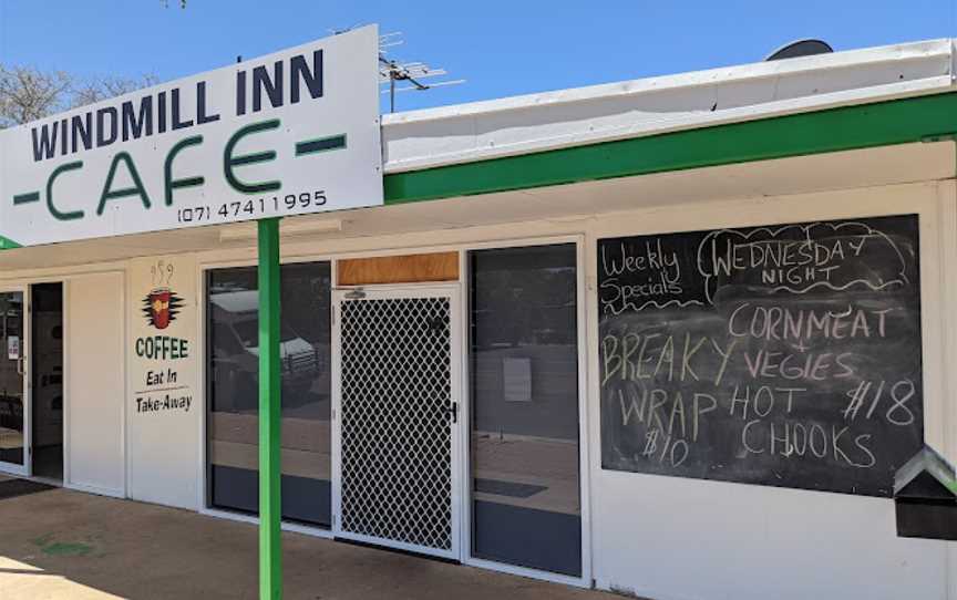 Windmill Inn cafe, Hughenden, QLD
