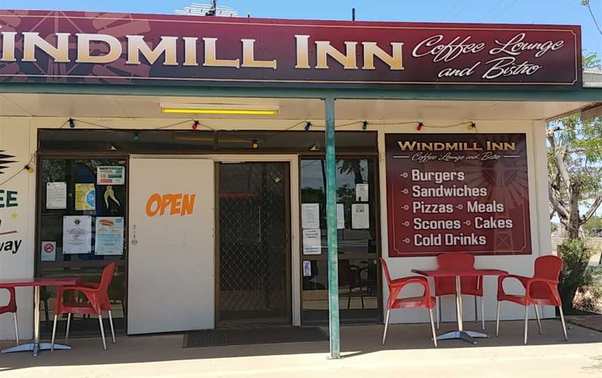 Windmill Inn cafe, Hughenden, QLD