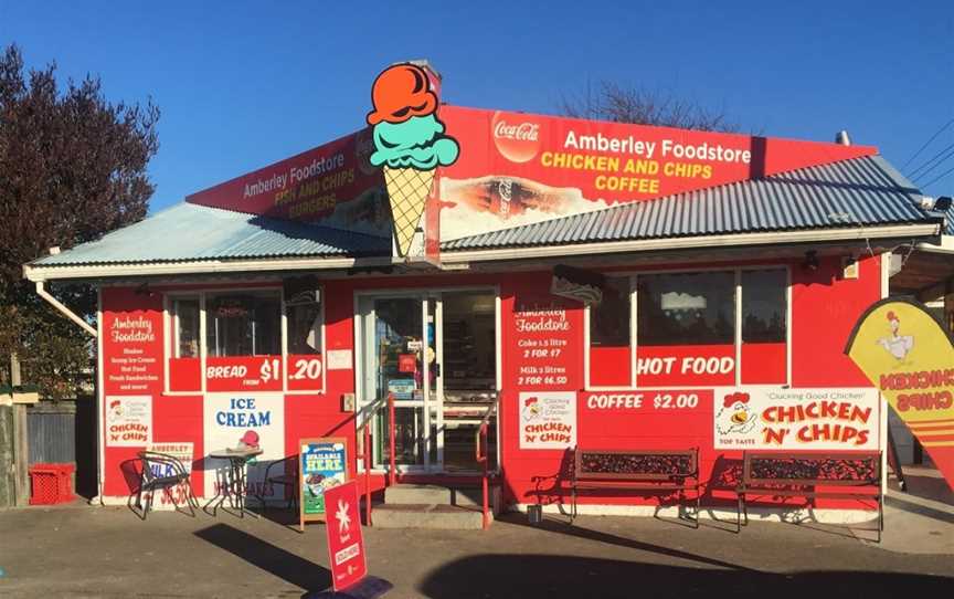 Amberley Food Store (Red Dairy Amberley), Amberley, New Zealand