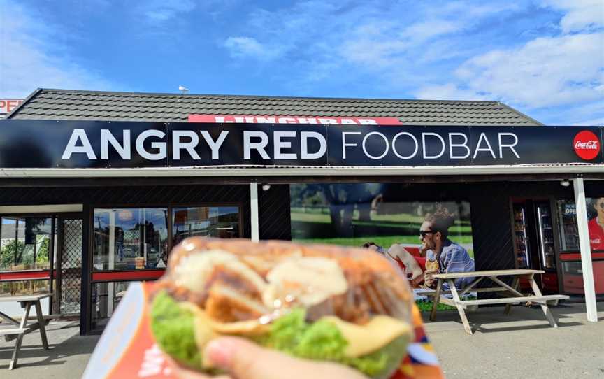 Angry Red Lunch Bar, Woolston, New Zealand
