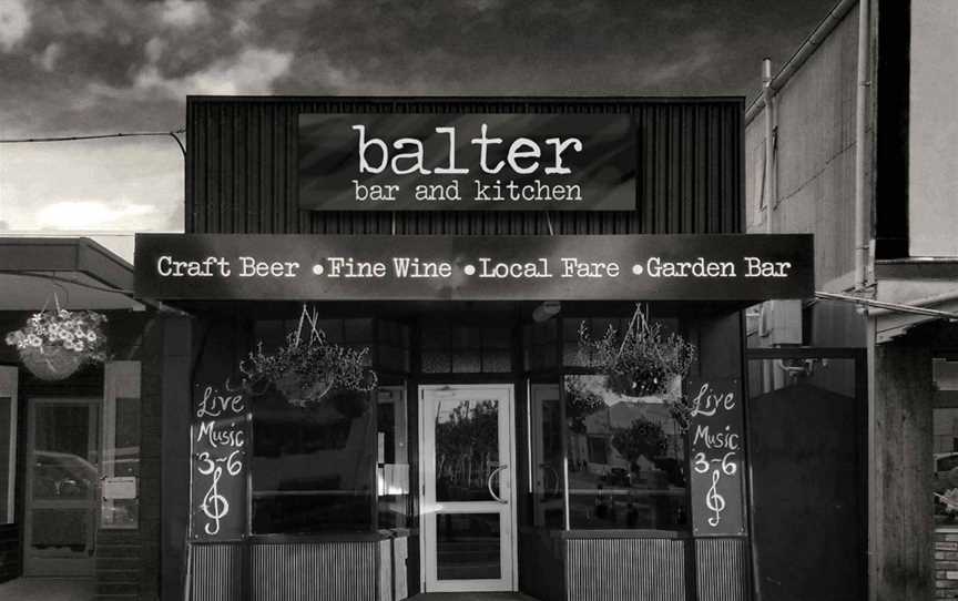 Balter Bar & Kitchen, Carterton, New Zealand