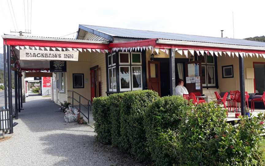 Blackball's Inn and 08 Cafe, Blackball, New Zealand