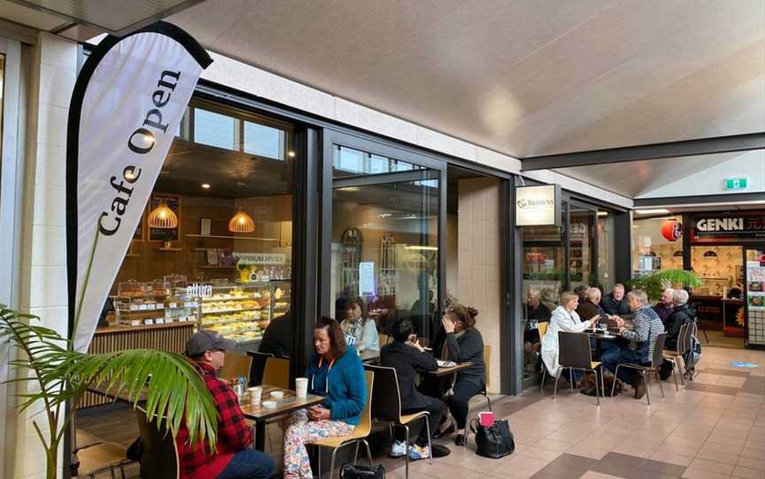 Browns St Heliers mall café, Saint Heliers, New Zealand