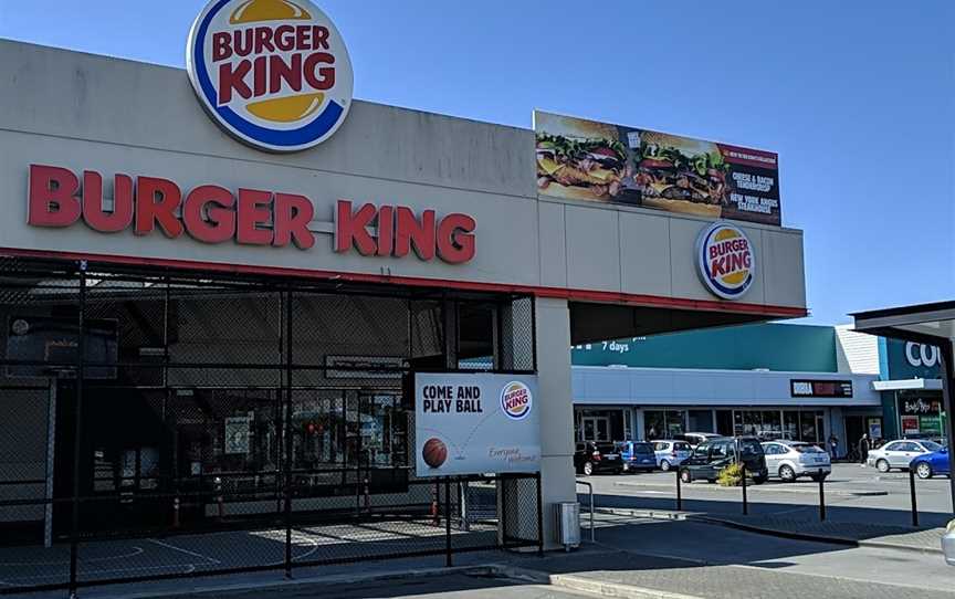 Burger King Moorhouse Ave, Christchurch, New Zealand