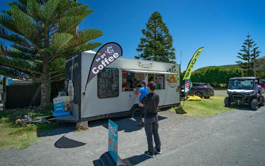 Captains Table Food Truck, Cape Palliser, New Zealand