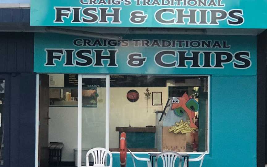 Craigs Traditional Fish and Chips, Whangamata, New Zealand