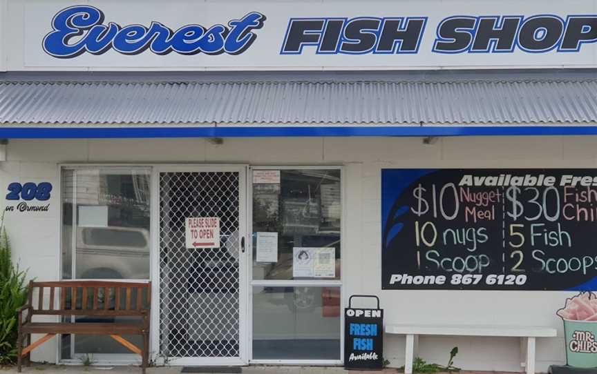 Everest Fish Shack, Mangapapa, New Zealand