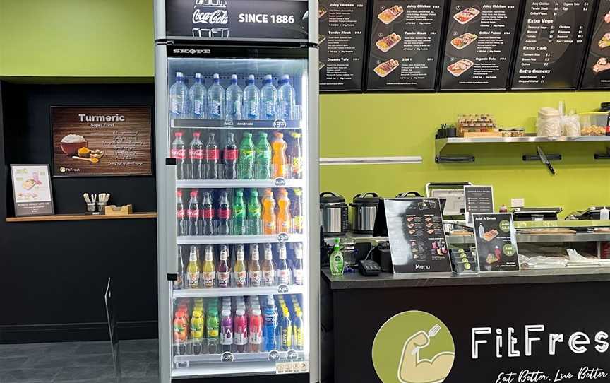 Fit fresh protein kitchen & salad bowl, New Plymouth Central, New Zealand