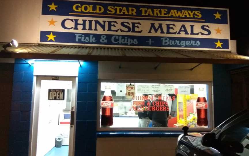 Gold Star Takeaways, Bradford, New Zealand