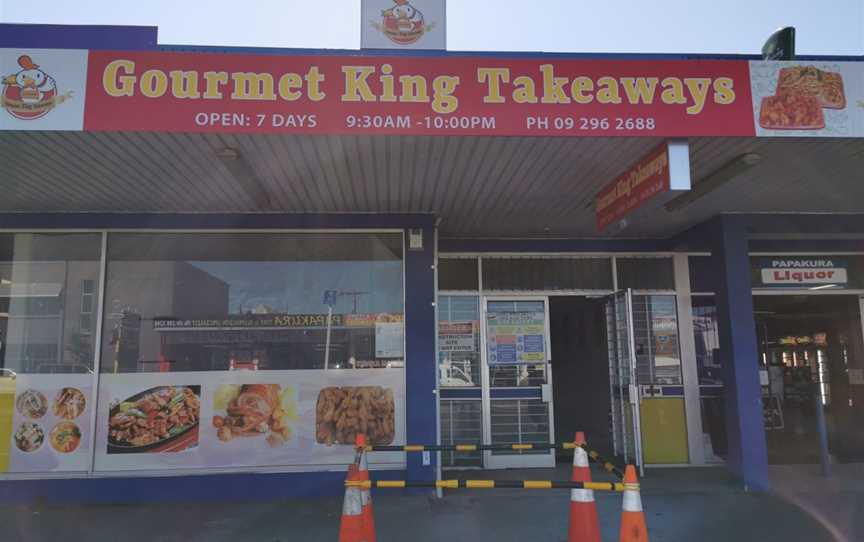 Gourmet king takeaway, Papakura, New Zealand