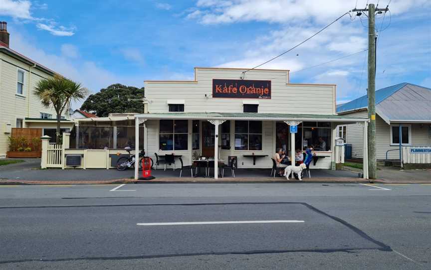 Kafe Oranje, Plimmerton, New Zealand