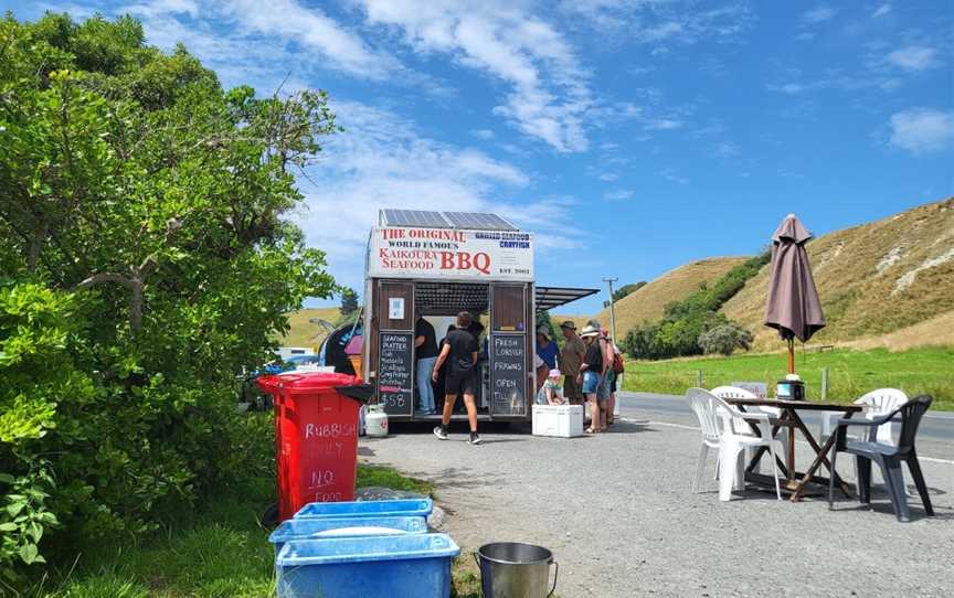 Kaikoura Seafood BBQ Kiosk, Kaikoura Peninsula, New Zealand