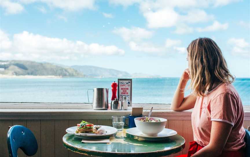 Maranui Cafe, Lyall Bay, New Zealand