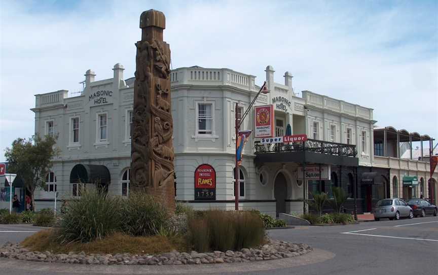 Masonic Hotel Irish Bar & Restaurant, Opotiki, New Zealand