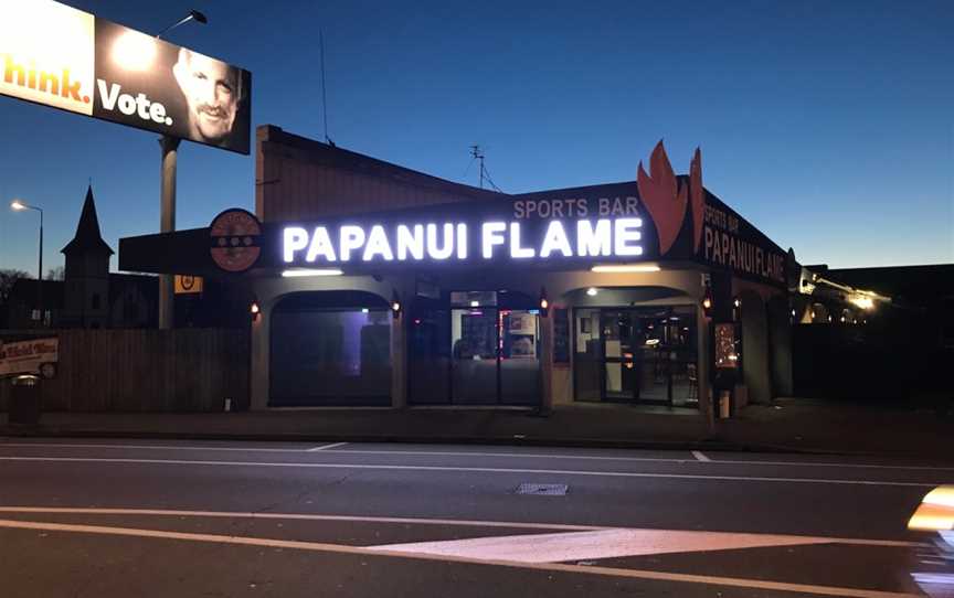 Papanui Flame, Papanui, New Zealand