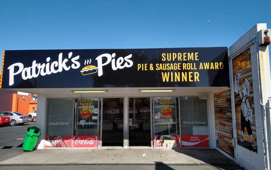 Patrick's Pies Gold Star Bakery Rotoroa, Mangakakahi, New Zealand