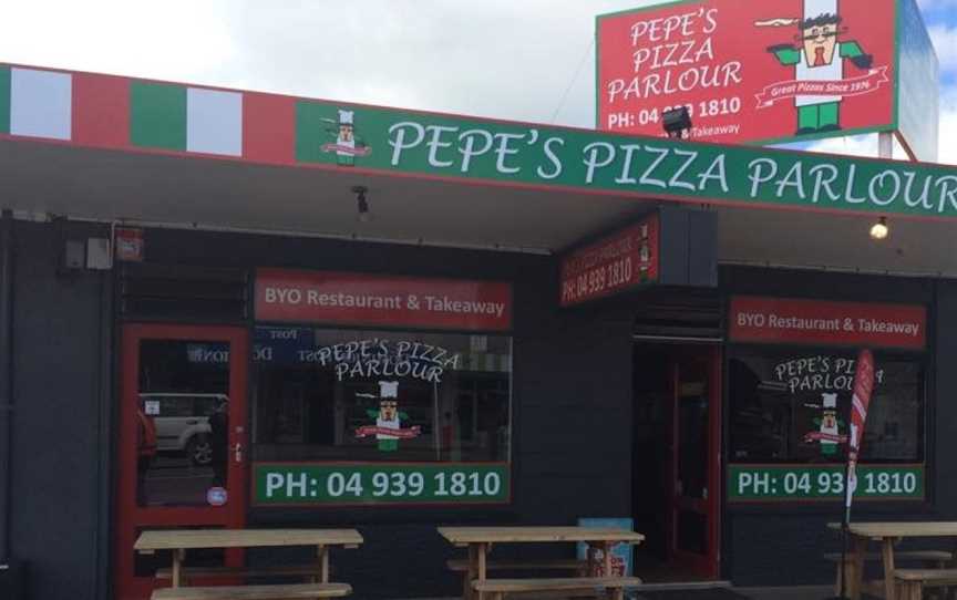 Pepes Pizza Parlour - Hand crafted Pizza since 1970s, Boulcott, New Zealand