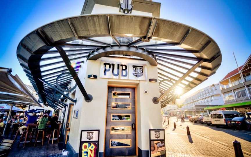 Pub on Wharf, Queenstown, New Zealand