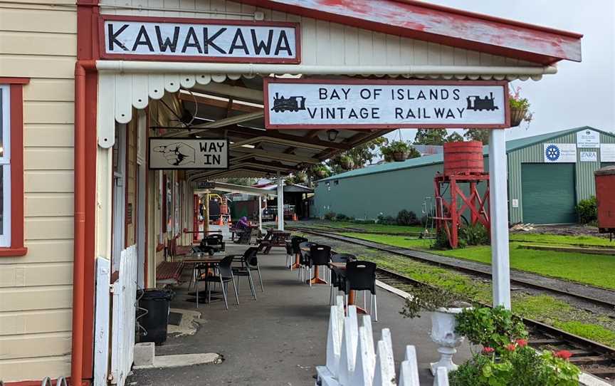 Railway Station Cafe, Kawakawa, New Zealand
