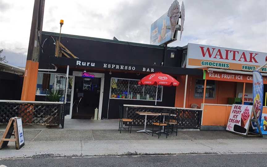 Ruru Coffee Bar, Waitakaruru, New Zealand